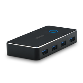 43387 Lindy USB 3.0 Sharing Switch 2:4 Produktbild