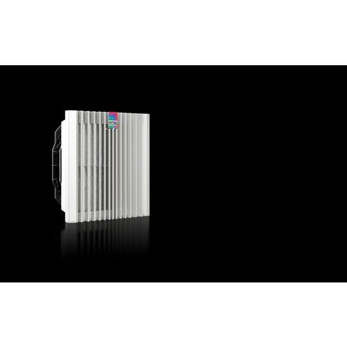 3241700 Rittal Blue e+ Filterlüfter 272/280 m³/h, 230 V, RAL 7035 Produktbild Front View L
