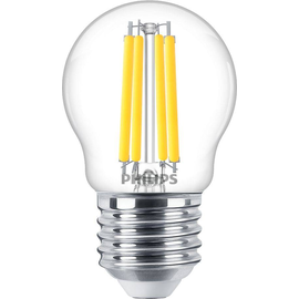 35551400 Philips Lampen MAS VLE LEDLusterD3.4-40W E27 P45 927CLG Produktbild