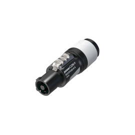 NTR-NAC3FXXBWS Neutrik NAC3FXXB-W-S-AC- Netzkabelstecker mit Verriegelung Produktbild front M