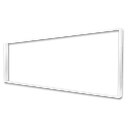 116017 Isoled Aufbaurahmen weiß RAL 9016, Höhe 7cm, für LED Panels 308x1550 Produktbild Front View L