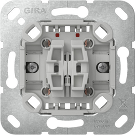 310800 Gira Doppel-Wechselschalter Einsatz Wechsel/Wechsel 10A Produktbild