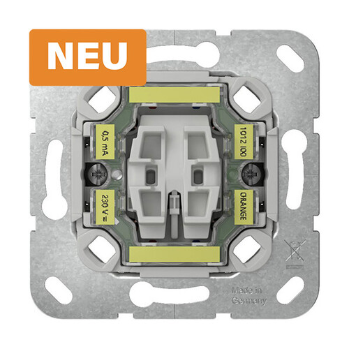 311200 Gira Kontroll-Ausschalter Einsatz 2-polig 10A Produktbild Front View L