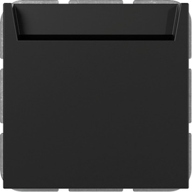 3140005 Gira Hotel-Card Schließer + N- Kl. System 55 Schwarz m Produktbild front M