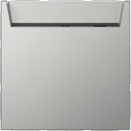 3140600 Gira Hotel-Card Schließer + N- Kl. System 55 Edelstahl(lack.) Produktbild front M