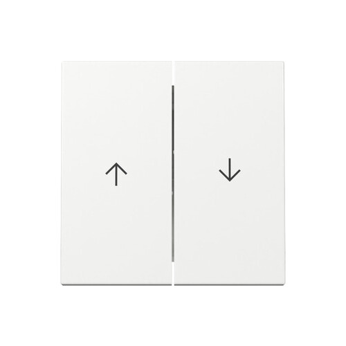 329403 Gira Jalousie Wippe System 55 Reinweiß glänzend Produktbild