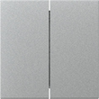 349526 Gira Wippe 2f gerade System 55 F Alu Produktbild