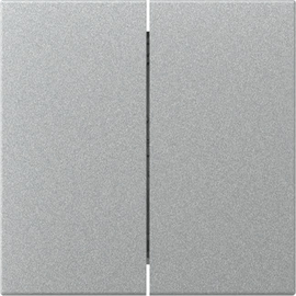 349526 Gira Wippe 2f gerade System 55 F Alu Produktbild
