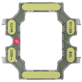 3791011 Gira LED-Bel.el. T1 0,5 mA RT Zubehör Produktbild front M