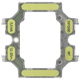 3795010 Gira LED-Bel.el. T5 0,5 mA WS Zubehör Produktbild front M