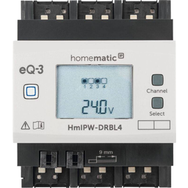 152431A0 EQ-3 Homematic HOMEMATIC IP Wired Jalousieaktor 4fach REG HmIPW-DRB Produktbild