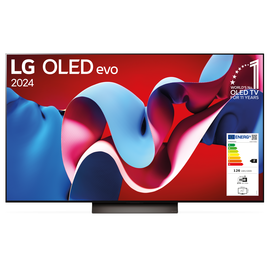 OLED77C48LA.AEU LG 77 Zoll OLED TV Gerät evo C4 4K Smart TV inkl. Standfuss Produktbild