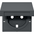 492228 Gira Abd. SCHUKO-Steckd. KD System 55 Anthrazit Produktbild