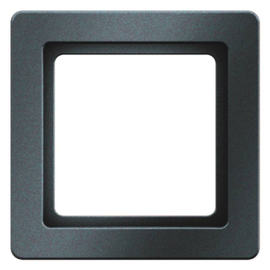 10116085 Berker Q.1 Rahmen Schwarz matt Produktbild