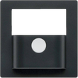 80960425 Berker KNX Q.x Abdeckung für Bewegungsmelder-Modul schwarz matt Produktbild