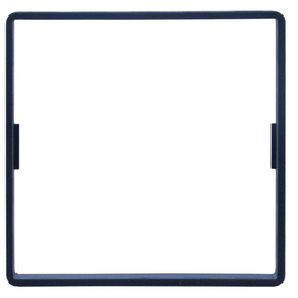 9024660022 Berker Q.x Zwischenring für Zentralstück 55x55 schwarz matt Produktbild