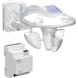 514600 Gira Wettersensor + Wetterzentrale (REG) KNX Produktbild front M