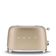 TSF01CHMEU SMEG 50s Style, 2-Schlitz- Toaster, kompakt, Champagner Matt, 6 Rö Produktbild front S