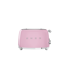 TSF03PKEU SMEG 50s Style, 4-Schlitz- Toaster, Cadillac Pink, 2 unabhängig st Produktbild front M