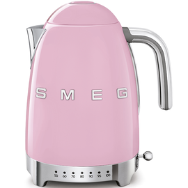 KLF04PKEU SMEG 50s Style, 1,7 I- Wasserkocher, Cadillac Pink, 7 Temperat Produktbild front M