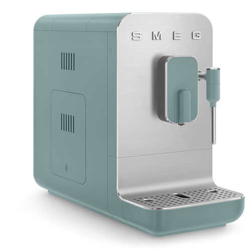 BCC12EGMEU SMEG Kompakt- Kaffeevollautomat, Emerald Green-Matt,  Produktbild Front View L