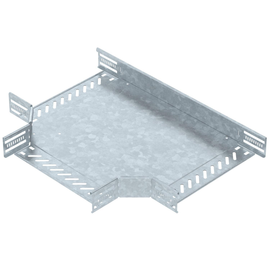 6038136 Obo RT 630 FT T-Stück für Kabelrinne, horizontal 60x300 Stahl tau Produktbild front M