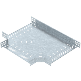 6038138 Obo RT 640 FT T-Stück für Kabelrinne, horizontal 60x400 Stahl tau Produktbild front M