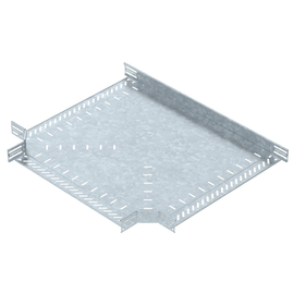 6038142 Obo RT 660 FT T-Stück für Kabelrinne, horizontal 60x600 Stahl tau Produktbild front M