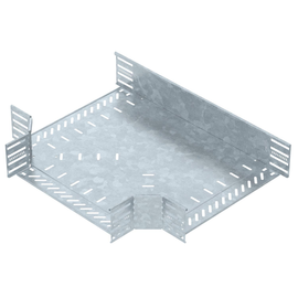 6038328 Obo RT 140 FT T-Stück für Kabelrinne, horizontal 110x400 Stahl ta Produktbild front M