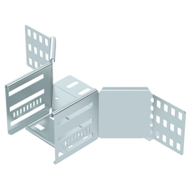 6042131 Obo RAA 810 FS Anbau- Abzweigstück für Kabelrinne 85x100 Stah Produktbild front M