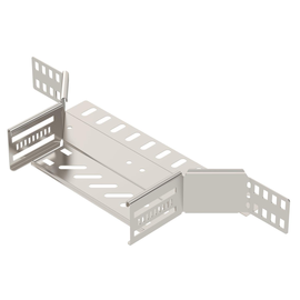 6042315 Obo RAA 620 A2 Anbau- Abzweigstück für Kabelrinne 60x200 Edel Produktbild front M