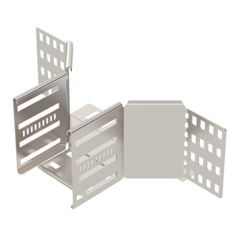 6042345 Obo RAA 110 A2 Anbau- Abzweigstück für Kabelrinne 110x100 Ede Produktbild front M