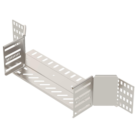 6042349 Obo RAA 130 A2 Anbau- Abzweigstück für Kabelrinne 110x300 Ede Produktbild front M