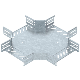 7027413 Obo RK 620 FT Kreuzung für Kabelrinne 60x200 Stahl tauchfeuerverzi Produktbild front M