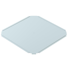 7027806 Obo RKD 400 FS Deckel für Kreuzung B400mm Stahl bandverzinkt Produktbild front M