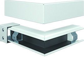 FWKP6006039016 Tehalit Außeneck FWK-Plus 60x60mm weiß pulverbeschichtet Produktbild front M