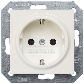5UB15180KK Siemens DELTA i-system SCHUKO-Steckdose mit erhöhtem Berühungs Produktbild front M