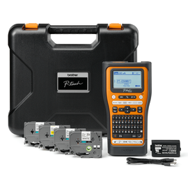PTE560BTSPRG1 Brother P-touch E560BTSP Handheld Beschrifter mit Koffer Produktbild