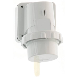 88160896 Bals Wandgerätestecker 16A 3p 230V 6h IP67 Ni 2485 blau,Schraubklemme Produktbild front M