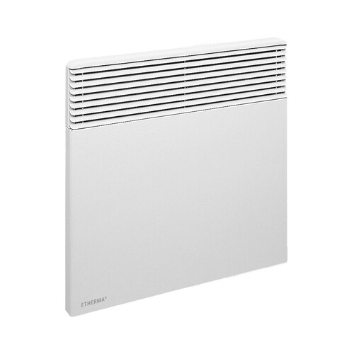 46053 Etherma Wandkonvektor mit Thermostat, weiß, 74x44cm, 2000W, 230V Produktbild Front View L