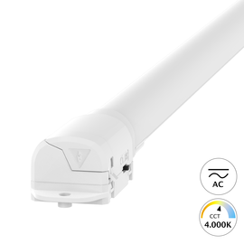 10003966 Spektra LED LED Balken Dori 9/12W 230VAC 2.160lm 830 120° ND opal w Produktbild front M