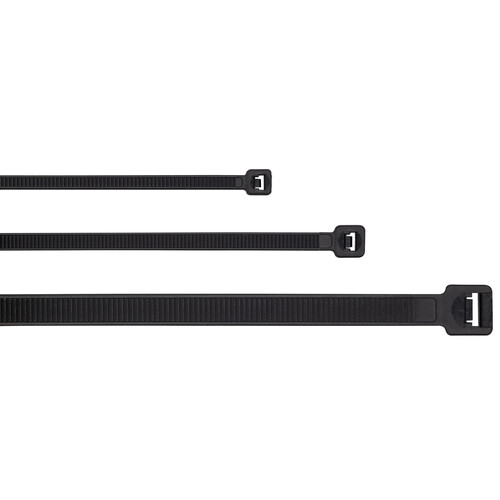 2811369 Eltropa KABELBINDER 280x4,5mm UV-BESTÄNDIG SCHWARZ Produktbild Front View L