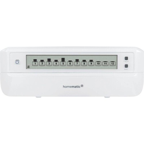 153621A0 EQ-3 Homematic Homematic IP Fußbodenheizungscontroller-12-fach, mot Produktbild
