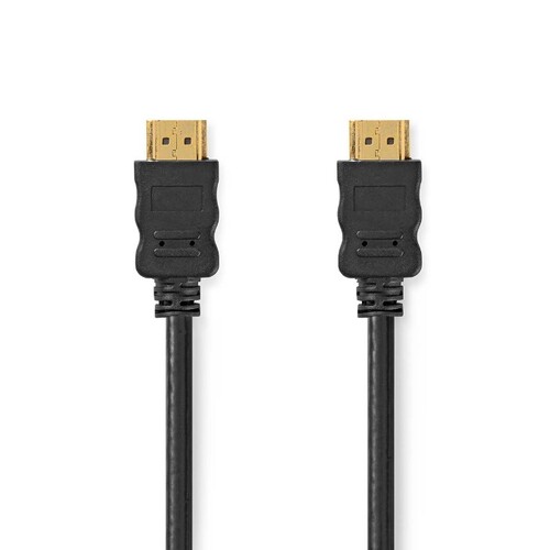 CVGL34060BK150 Nedis High Speed HDMI Kabel mit Ethernet, Stecker-Stecker 15m Produktbild Front View L