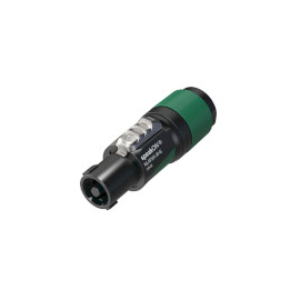 NTR-NL4FXX-W-S Neutrik 4 poliger speakON Kabelstecker, Schraubklemmtechnik, Span Produktbild front M