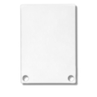113196 Isoled Endkappe EC48 Alu weiß Produktbild front S