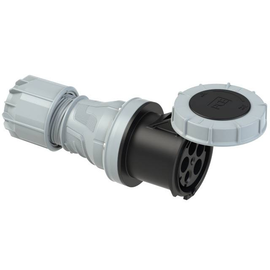 245-7 PC-Electric CEE-Kupplung 125A 5p 7h IP67 POWER TWIST Produktbild front M