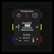 BE-BZS8606.01 MDT KNX Bedienzentrale Smart 86 mit Farbdisplay, Kunststoff, S Produktbild