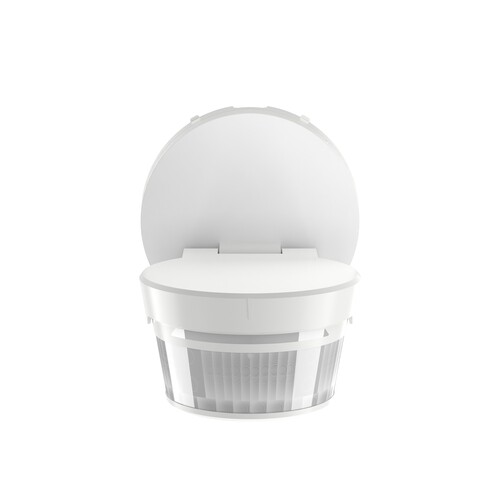 BW-A4.11-134Busch-Jaeger Bewegungsmelder 280° studioweiß Produktbild Front View L
