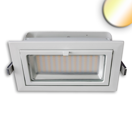 115993 Isoled LED Shop-Downlight Box, 32W, ausschwenkbar, weiß, ColorSwitch 3 Produktbild front M